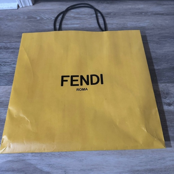Fendi Authentic Shopping Bag 16x15 - Picture 5 of 5